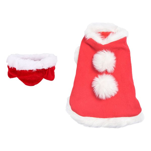 christmas cloak&scarf costume set with bells pet clothes apparel s
christmas cloak&scarf costume set with bells pet clothes apparel s