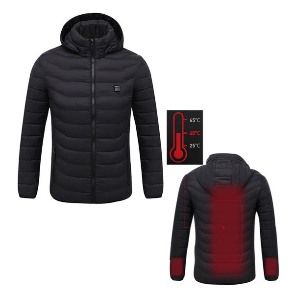 2 color electronic man's heating jacket mens winter heated usb hooded work jacket coats adjustable temperature control, Blue;black
2 color electronic man's heating jacket mens winter heated usb hooded work jacket coats adjustable temperature control, Blue;black