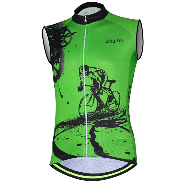 aogda team men summer sleeveless jersey quick dry bike clothes cycling vest summervest short sleeve bicycle shirt, Black
aogda team men summer sleeveless jersey quick dry bike clothes cycling vest summervest short sleeve bicycle shirt, Black