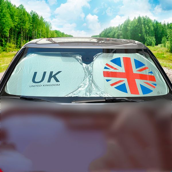 150*70cm front window film windshield visor cover car sunshade uk union jack style for mini cooper etc
150*70cm front window film windshield visor cover car sunshade uk union jack style for mini cooper etc