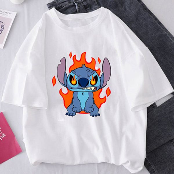 women's designer t-shirt fashion t-shirt cute cartoon female style printed leisure t-shirt cute casual loose trackshirt, White
women's designer t-shirt fashion t-shirt cute cartoon female style printed leisure t-shirt cute casual loose trackshirt, White