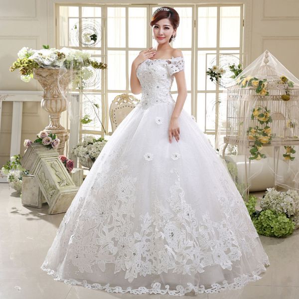 2020 new vintage spaghetti v neck wedding dresses a line lace appliques country garden bridal gowns special cutting wedding dress, White
2020 new vintage spaghetti v neck wedding dresses a line lace appliques country garden bridal gowns special cutting wedding dress, White