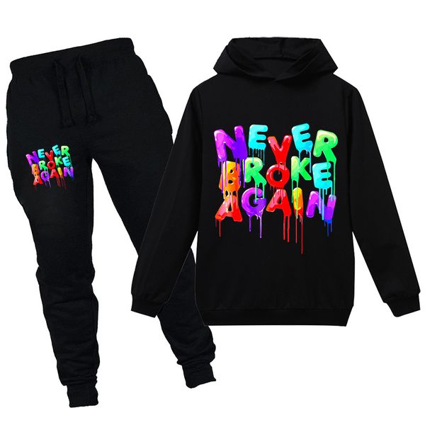 2 pieces boys girls hoodies set youngboy never broke again fashion designer hooded pullovers sweatershirts kids clothing sets +pants, White
2 pieces boys girls hoodies set youngboy never broke again fashion designer hooded pullovers sweatershirts kids clothing sets +pants, White