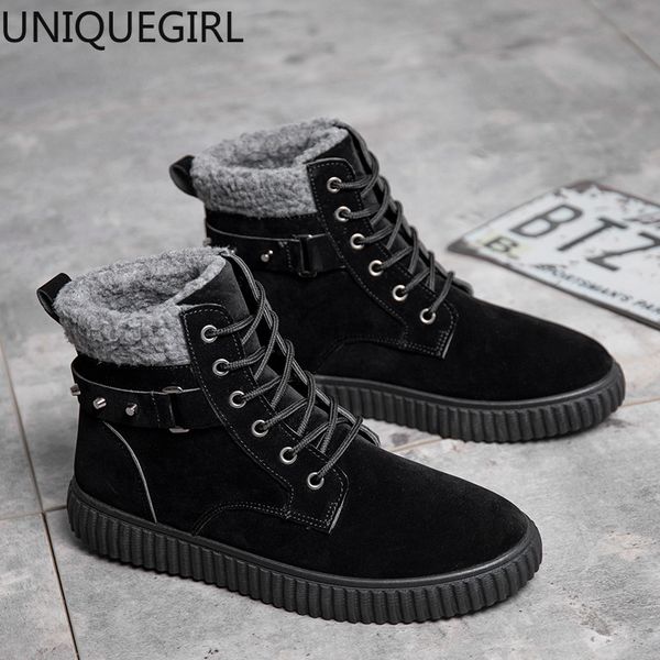 2019 winter men boots casual shoes mens leisure suede warm lace-up black snow boots men high sneakers krasovki zapato
2019 winter men boots casual shoes mens leisure suede warm lace-up black snow boots men high sneakers krasovki zapato