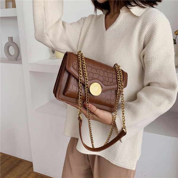 luxury women's bag designer stone pattern classic chain women's one shoulder slant span bag pu leather
luxury women's bag designer stone pattern classic chain women's one shoulder slant span bag pu leather