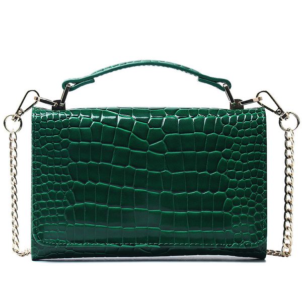 2020 new women's bag leather shoulder bag women's fashion messenger crocodile chain small card
2020 new women's bag leather shoulder bag women's fashion messenger crocodile chain small card