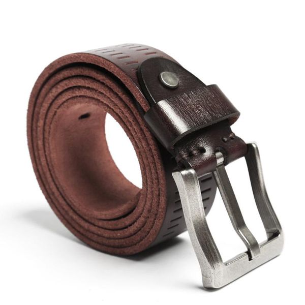 neweekend new men's leather belt pin buckle first layer leather fashion steel buckle retro male's belt men's tensile for 1503, Black;brown
neweekend new men's leather belt pin buckle first layer leather fashion steel buckle retro male's belt men's tensile for 1503, Black;brown