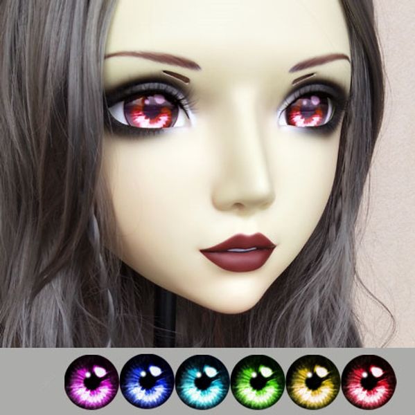 dm-eye39) resin japan anime role play cos kigurumi cosplay mask lolita crossdressing bjd masks custom eyes, Black;red 
dm-eye39) resin japan anime role play cos kigurumi cosplay mask lolita crossdressing bjd masks custom eyes, Black;red