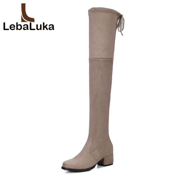 lebaluka 2020 women 8 colors over the knee long boots winter shoes women high heel pointed toe all match boots size 34-43, Black
lebaluka 2020 women 8 colors over the knee long boots winter shoes women high heel pointed toe all match boots size 34-43, Black
