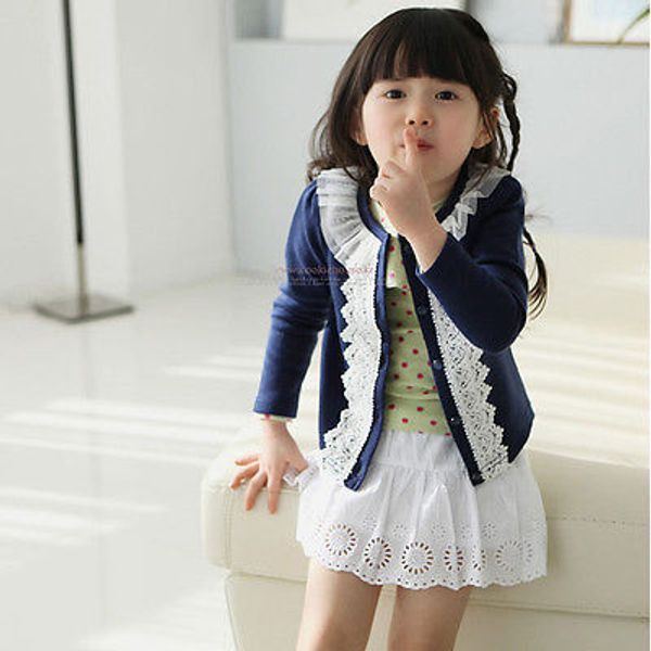 baby cardigan jacket girls kids lace coat long sleeve outwear clothes outffit, Black
baby cardigan jacket girls kids lace coat long sleeve outwear clothes outffit, Black
