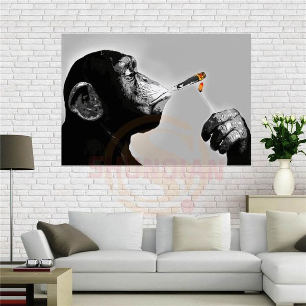 custom canvas poster steez monkey smoking poster 40x60 cm home decoration cloth fabric wall print silk fabric
custom canvas poster steez monkey smoking poster 40x60 cm home decoration cloth fabric wall print silk fabric