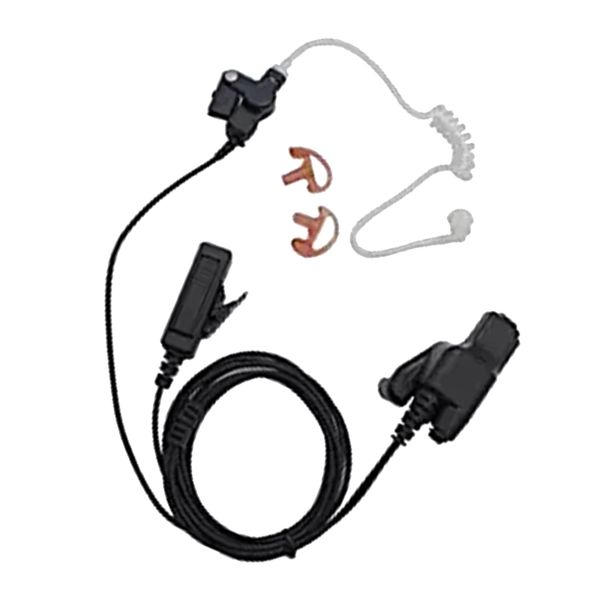 new covert acoustic tube earpiece with mic for
new covert acoustic tube earpiece with mic for