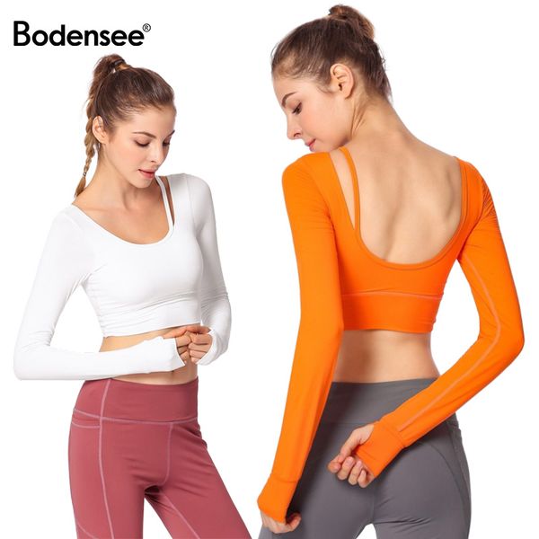 длинные рукава женщины йога рубашки workout gym crop top женщина фитнес quarky сухой бег спортивные футболки обучение йога sexy тенниску, White;red
длинные рукава женщины йога рубашки workout gym crop top женщина фитнес quarky сухой бег спортивные футболки обучение йога sexy тенниску, White;red