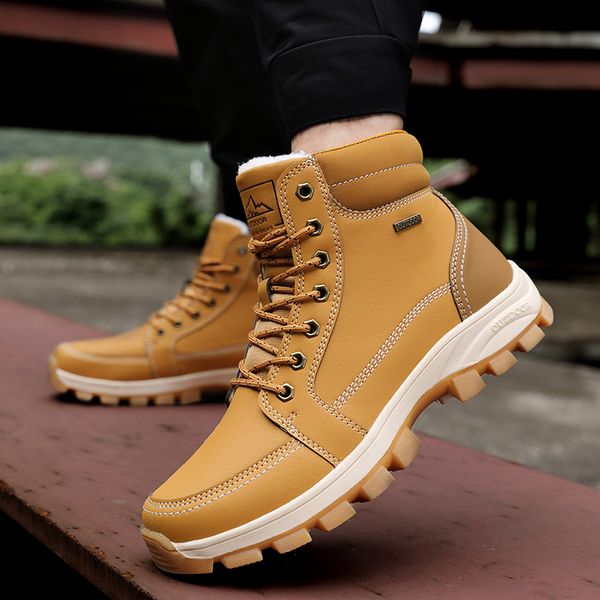 2019 new autumn and winter plus velvet thick rubber non-slip wear-resistant anti-slip outsole outdoor snow boots 40 - 46, Black
2019 new autumn and winter plus velvet thick rubber non-slip wear-resistant anti-slip outsole outdoor snow boots 40 - 46, Black