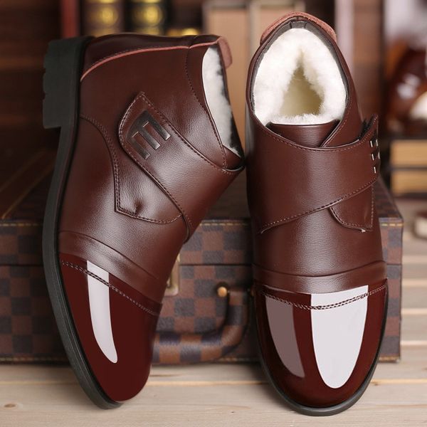 winter new genuine leather boots men loafers slip on shoes classic male outdoor warm casual motorcycle boot gentleman shoes vii, Black
winter new genuine leather boots men loafers slip on shoes classic male outdoor warm casual motorcycle boot gentleman shoes vii, Black