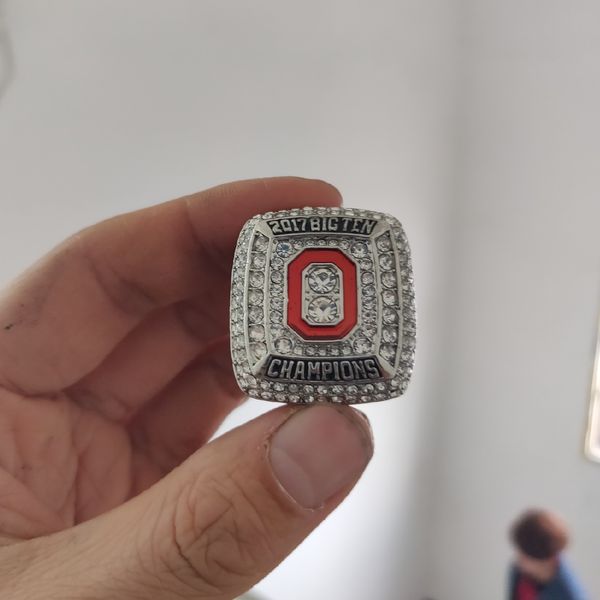 2019 wholesale 2017-2018 Ohio State Buckeye s championship Ring Give gifts to friends
2019 wholesale 2017-2018 Ohio State Buckeye s championship Ring Give gifts to friends