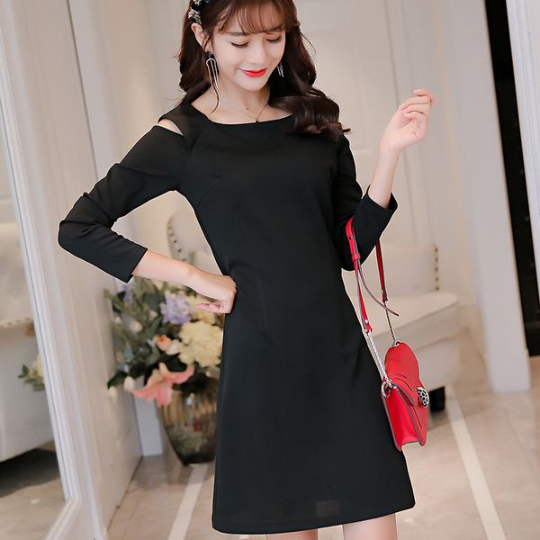 calan diana 2019 spring-summer new women's slim-fit korean-style long-sleeve was thin strapless fashion knit dress women's, Black;pink
calan diana 2019 spring-summer new women's slim-fit korean-style long-sleeve was thin strapless fashion knit dress women's, Black;pink
