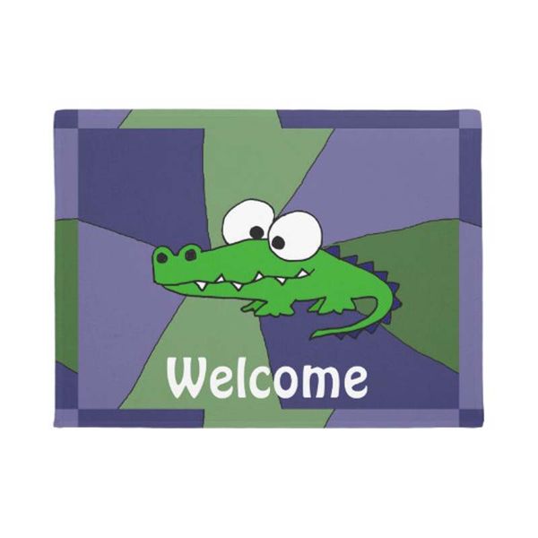 funny green alligator abstract doormat home city rustic doormat home decoration entry non-slip door mat rubber washable floor
funny green alligator abstract doormat home city rustic doormat home decoration entry non-slip door mat rubber washable floor