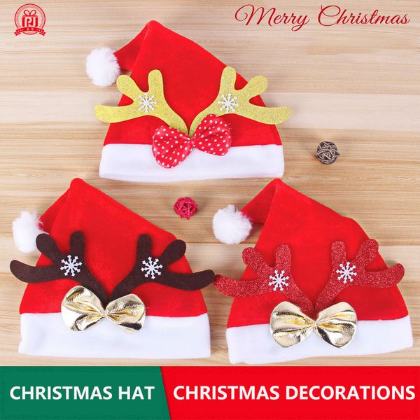 christmas hat children gold velvet antlers christmas hats christmas party wear holiday decorations
christmas hat children gold velvet antlers christmas hats christmas party wear holiday decorations