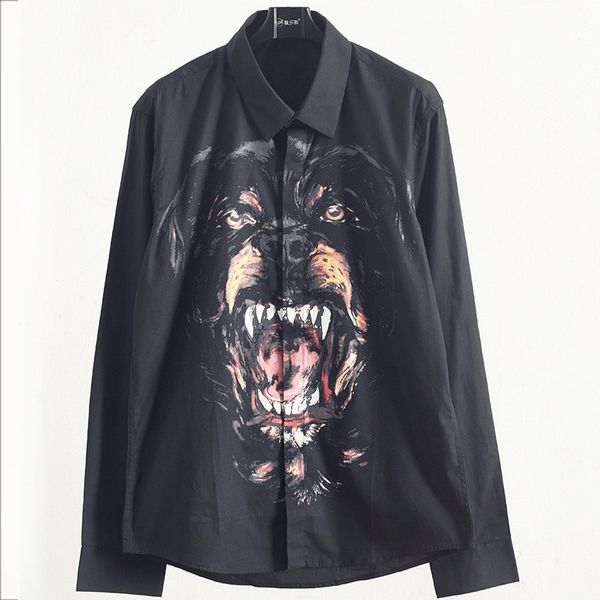 Spring Autumn Female GC Blouse Fashion Designer 3D Dog Printed Shirts Casual Female Lapel Neck Clothes
Spring Autumn Female GC Blouse Fashion Designer 3D Dog Printed Shirts Casual Female Lapel Neck Clothes