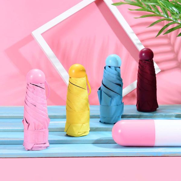 mini 6 bone creative capsule umbrella ultra light mini folding umbrella compact pocket umbrella windproof rain xd22169 
mini 6 bone creative capsule umbrella ultra light mini folding umbrella compact pocket umbrella windproof rain xd22169