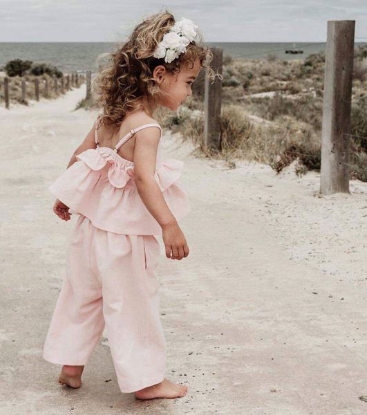 toddler kid baby girl 3cps clothes ruffle striped sleeveless blue pink shirt wid led pants outfit set, White
toddler kid baby girl 3cps clothes ruffle striped sleeveless blue pink shirt wid led pants outfit set, White