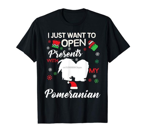 pomeranian christmas clothes open presents dog gift clothing t-shirt-men's t-shirt-black, White;black
pomeranian christmas clothes open presents dog gift clothing t-shirt-men's t-shirt-black, White;black