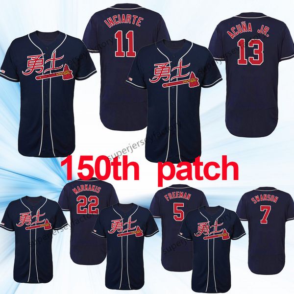 2019 Asian Heritage Month Chinese Jersey 13 Ronald Acuna Jr. Atlanta 10 Chipper Jones 44 Hank Aaron 5 Freddie Freeman 3 Murphy Braves Jersey
2019 Asian Heritage Month Chinese Jersey 13 Ronald Acuna Jr. Atlanta 10 Chipper Jones 44 Hank Aaron 5 Freddie Freeman 3 Murphy Braves Jersey