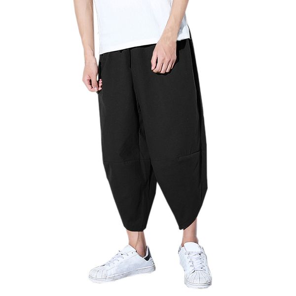 new men clothes 2019 trendy mens loose pants ankle length full length printed loose trouser wide leg pants a0328, Black
new men clothes 2019 trendy mens loose pants ankle length full length printed loose trouser wide leg pants a0328, Black