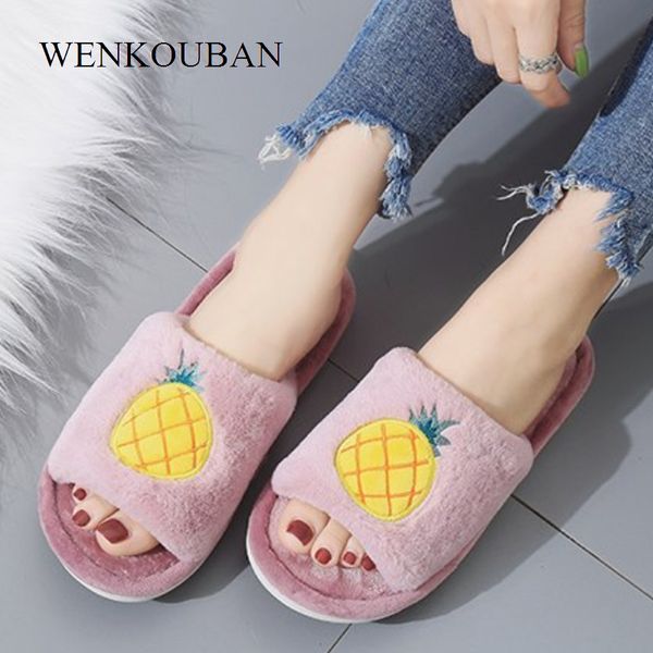 warm plush house shoes indoor slippers women fur slides ladies winter fluffy slippers female flip flops zapatos mujer 2019, Black
warm plush house shoes indoor slippers women fur slides ladies winter fluffy slippers female flip flops zapatos mujer 2019, Black