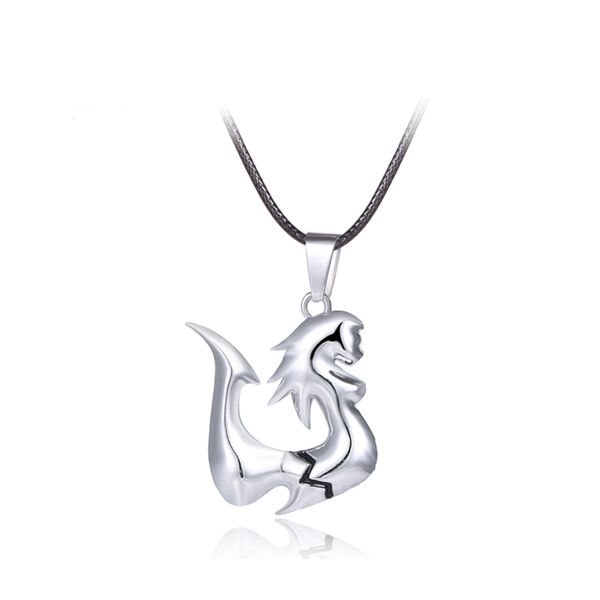 fairy tail necklaces for women metal alloy rope chain lamia scale pendant necklace men anime fashion jewelry kolye collares, Silver
fairy tail necklaces for women metal alloy rope chain lamia scale pendant necklace men anime fashion jewelry kolye collares, Silver