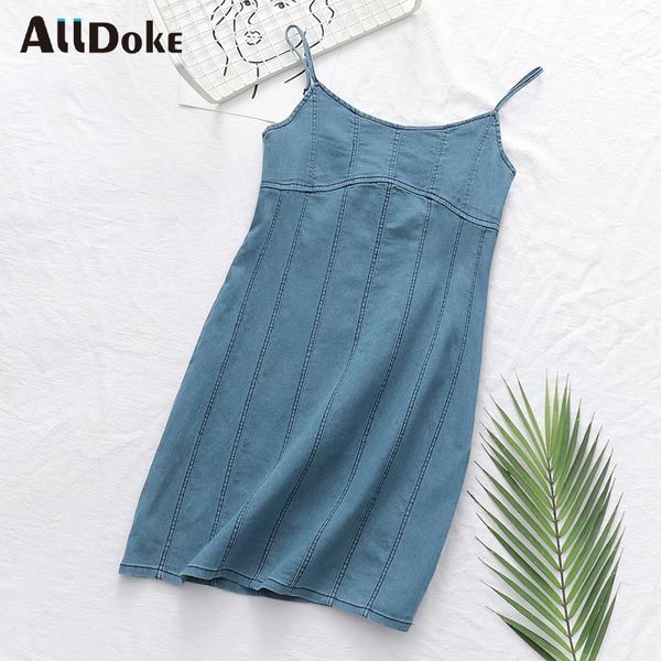 alldoke blue casual denim sheath dress women summer v neck sleeveless high waist backless short ladies bodycon dresses, Black;gray
alldoke blue casual denim sheath dress women summer v neck sleeveless high waist backless short ladies bodycon dresses, Black;gray