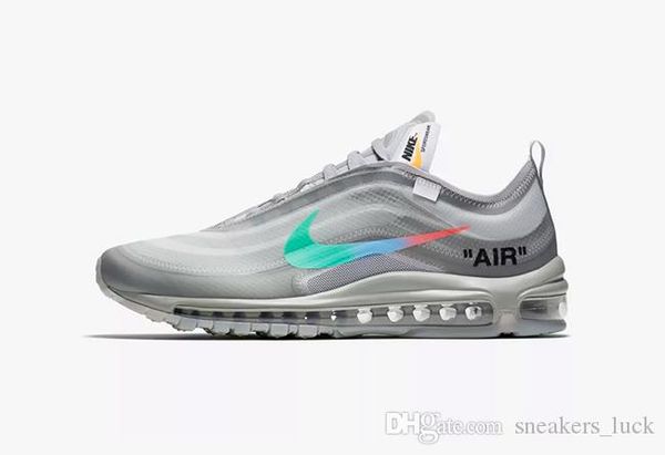 designer new 97s menta off maxes running shoes for mens women 10x limited release triple white black breathe sneaker men's size 5.5-12, White;red
designer new 97s menta off maxes running shoes for mens women 10x limited release triple white black breathe sneaker men's size 5.5-12, White;red