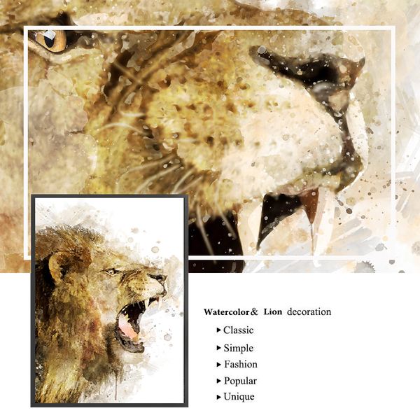 lion watercolor print lion and lioness painting safari canvas poster nursery animal wall art living room decoration picture
lion watercolor print lion and lioness painting safari canvas poster nursery animal wall art living room decoration picture
