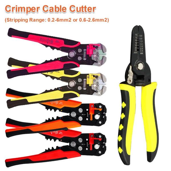 crimper cable cutter automatic wire stripper multifunction pliers for wire stripping crimping terminal 24-10awg/ 0.2-6mm2
crimper cable cutter automatic wire stripper multifunction pliers for wire stripping crimping terminal 24-10awg/ 0.2-6mm2