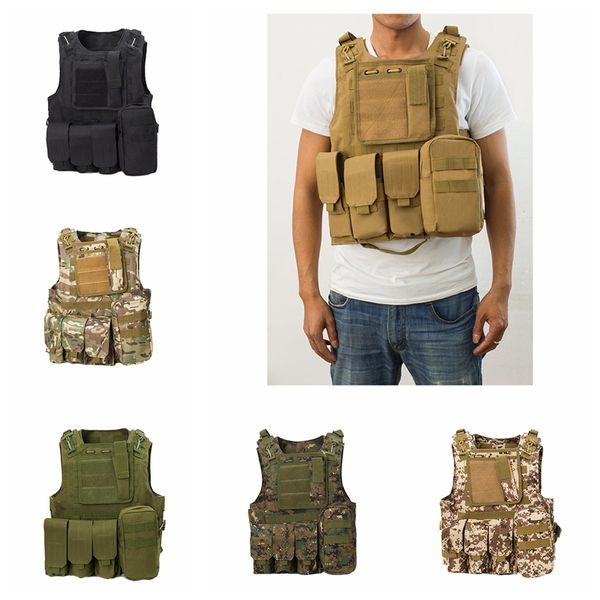 tactical vest molle combat assault plate carrier tactical trainingvest 10 colors cs outdoor clothing hunting vest, Camo;black
tactical vest molle combat assault plate carrier tactical trainingvest 10 colors cs outdoor clothing hunting vest, Camo;black