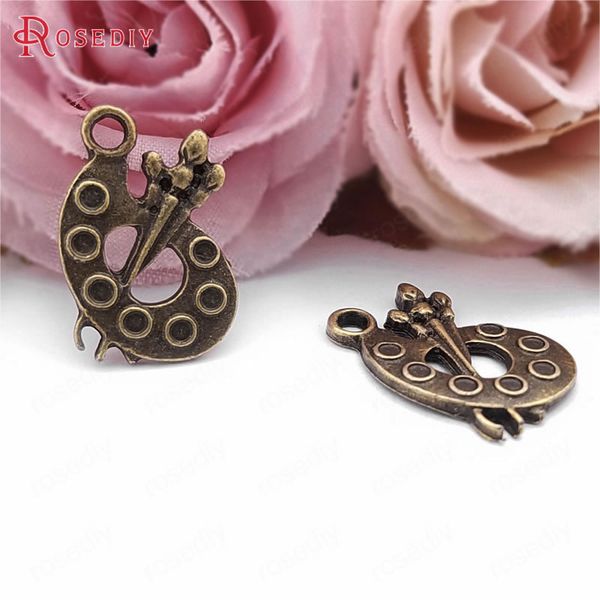 31266)50pcs 19x15mm antique bronze zinc alloy palette charms pendants diy jewelry findings accessories wholesale, Black
31266)50pcs 19x15mm antique bronze zinc alloy palette charms pendants diy jewelry findings accessories wholesale, Black