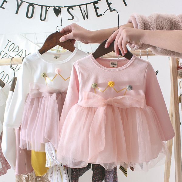 cute crown baby dresses girls clothes long sleeve mesh princess dress newborn kids baptism gown 1 year birthday vestido infantil, Red;yellow
cute crown baby dresses girls clothes long sleeve mesh princess dress newborn kids baptism gown 1 year birthday vestido infantil, Red;yellow