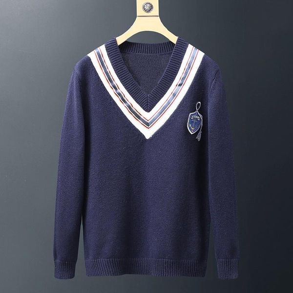 2019 new mens sweaters knitted sweater pullover mens designer sweaters luxury jumper sweatshirt pull knitwear v-neck plus size -2xl, White;black
2019 new mens sweaters knitted sweater pullover mens designer sweaters luxury jumper sweatshirt pull knitwear v-neck plus size -2xl, White;black