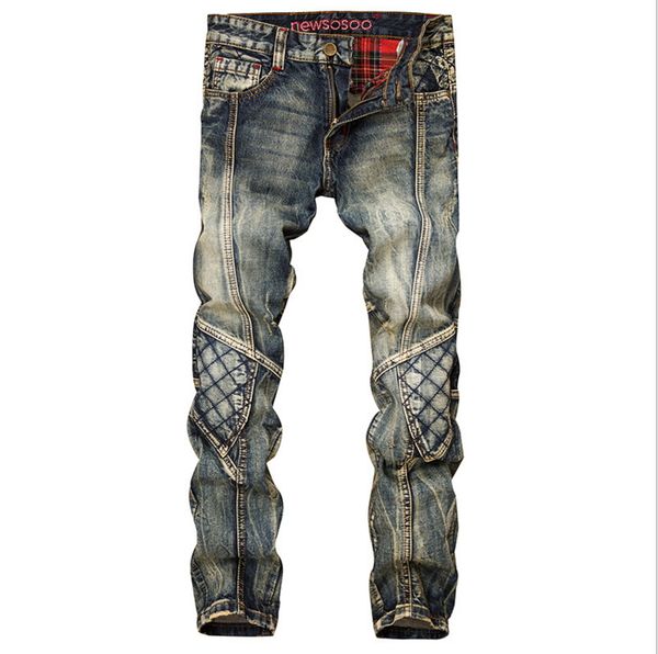 men's casual holes ripped biker jeans large siza slim stretch denim pencil pants motorcycle long trousers in men's jeans j007, Blue
men's casual holes ripped biker jeans large siza slim stretch denim pencil pants motorcycle long trousers in men's jeans j007, Blue