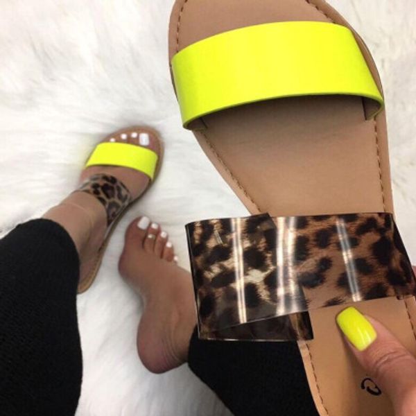 women's slippers leopard print fashion women's summer flat shoes casual outdoor beach new oversized slippers, Black
women's slippers leopard print fashion women's summer flat shoes casual outdoor beach new oversized slippers, Black