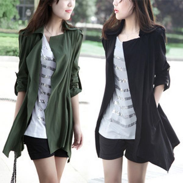 army green outerwear coats jackets long sleeve corduroy casual oversize windbreaker and jackets women parka pockets cardigan, Tan;black
army green outerwear coats jackets long sleeve corduroy casual oversize windbreaker and jackets women parka pockets cardigan, Tan;black