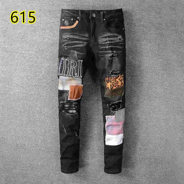 2019 017 amiri jeans famous brand designer jeans men fashion street wear mens biker jeans man pants, Blue
2019 017 amiri jeans famous brand designer jeans men fashion street wear mens biker jeans man pants, Blue
