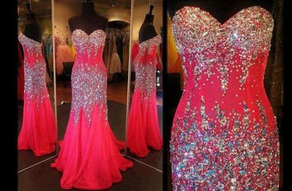 2019 major beading mermaid evening gowns with sweetheat pleat beads crystal chpel train chiffon prom dresses long personalized pageant gowns, Black;red
2019 major beading mermaid evening gowns with sweetheat pleat beads crystal chpel train chiffon prom dresses long personalized pageant gowns, Black;red