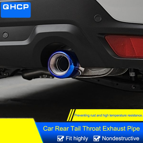 qhcp rear tail throat pipe exhaust liner muffler decorative stainless steel fit for forester 2019 2020 exterior accessory
qhcp rear tail throat pipe exhaust liner muffler decorative stainless steel fit for forester 2019 2020 exterior accessory