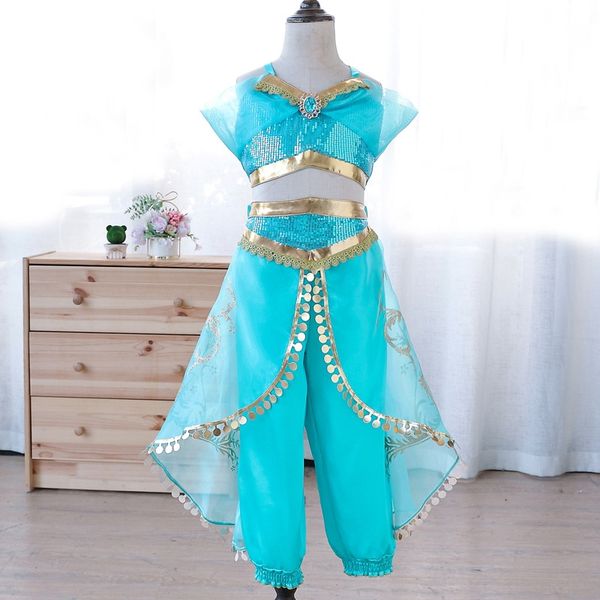 halloween girl aladdin jasmine princess suit girl dress performance costume costume accessories costumes & cos cosplay role play, Silver
halloween girl aladdin jasmine princess suit girl dress performance costume costume accessories costumes & cos cosplay role play, Silver