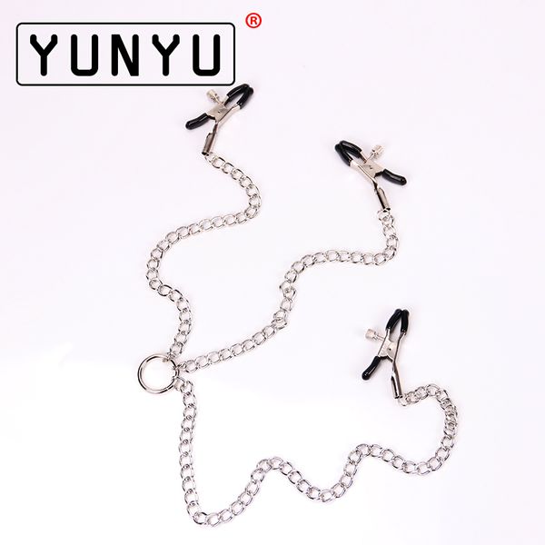 c18112701 toys three breast metal clip g female clitoris lips chain game clips clitoris iron nipple clamps point bbftg
c18112701 toys three breast metal clip g female clitoris lips chain game clips clitoris iron nipple clamps point bbftg
