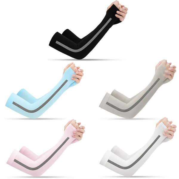 outdoor arm warmers ice fabric breathable uv protection running arm sleeves fitness basketball elbow pad sport cycling, Black
outdoor arm warmers ice fabric breathable uv protection running arm sleeves fitness basketball elbow pad sport cycling, Black