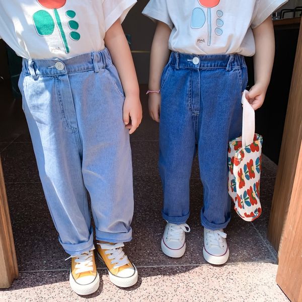 children's and jeans wide leg jeans 2020 summer boys and girls pure color denim wide leg pants children's washed thin denim pants, Blue
children's and jeans wide leg jeans 2020 summer boys and girls pure color denim wide leg pants children's washed thin denim pants, Blue