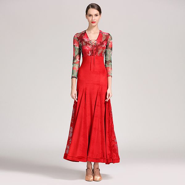 fashion ballroom dance dresses ballroom costume waltz dress long dress standard spanish tango costumes, Black;red
fashion ballroom dance dresses ballroom costume waltz dress long dress standard spanish tango costumes, Black;red